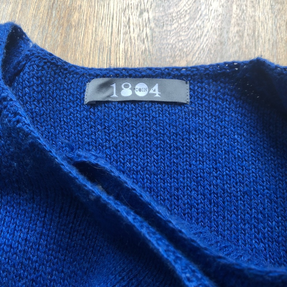 Coin 1804 Color Block Sweater Jacket - image 3